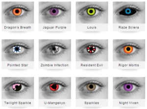 cheap colored contact lenses